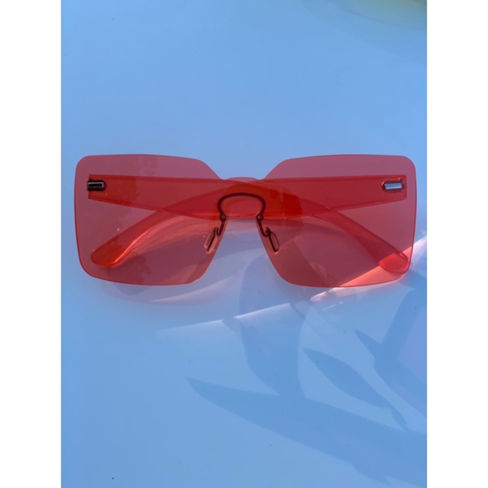 Coral Square Sunglasses